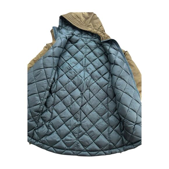 ATHLETA Vortex Reversible Down Parka, Size M Teal/Olive Sz M - Picture 5 of 12